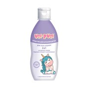 Uti-Puti, żel pod prysznic i szampon 2w1 z olejkiem brzoskwiniowym 0+, 200 ml