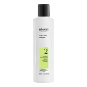 Nioxin System 2 Shampoo, szampon do włosów naturalnych z postępującym przerzedzeniem, 300 ml