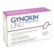 Gynoxin Uno, 600 mg, kapsułki dopochwowe miękkie, (import równoległy, InPharm), 1 szt.