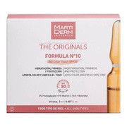Martiderm The Originals Formula Nº10 HD Color Touch SPF30, serum nawilżająco-ujędrniające, ampułki, 30 x 2 ml