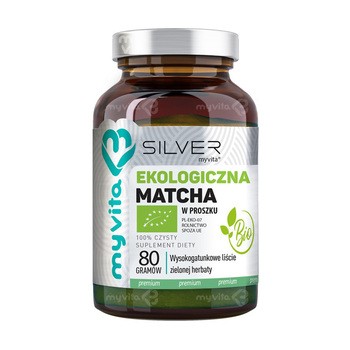MyVita Silver Matcha Bio, proszek, 80 g