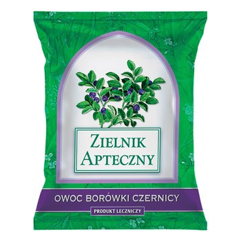 Owoc borówki czernicy, zioło pojedyncze, 50 g (Herbapol Lublin)