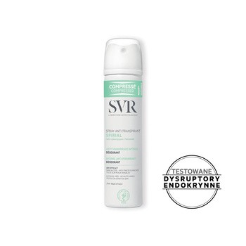 SVR Spirial, spray anti-transpirant 48h, 75 ml
