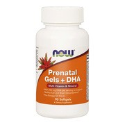 Now Foods, Prenatal Gels + DHA, kapsułki, 90 szt.