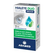 Hialeye Duo Emulsja, krople do oczu, 10 ml