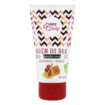 DOZ Daily, krem do rąk, regenerująco-ochronny, skóra szorstka i zniszczona, 75 ml