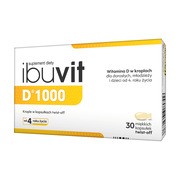 Ibuvit D 1000, kapsułki twist-off, 30 szt.