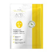 Apis Your Home Spa, rozświetlajaca maska w płacie, 20 g