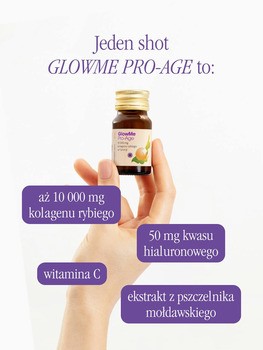 HealthLabs, GlowMe Pro-Age, płyn, smak pomarańczowy, 30 ml x 15 szt.