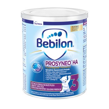 Zestaw 2x Bebilon Prosyneo HA 3, mleko modyfikowane po 1. roku, 400 g