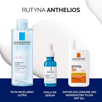 La Roche-Posay Anthelios, niewidoczny fluid SPF50+, 50 ml