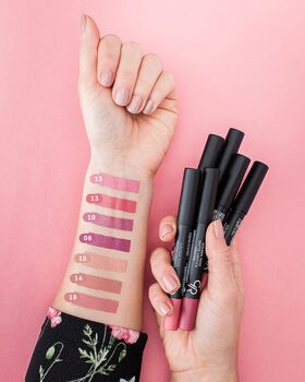 Golden Rose Matte Crayon Lipstick, matowa pomadka w kredce, 21, 3,5 g