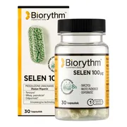 Biorythm, Selen 100 mcg, kapsułki, 30 szt.