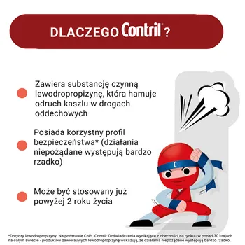 Contril, 60 mg/10 ml, syrop, 120 ml