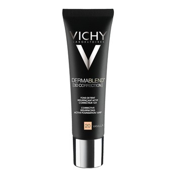 Vichy Dermablend 3D, podkład wyrównujący powierzchnię skóry, 20 Vanilia, 30 ml