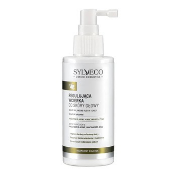 Sylveco Dermo Nadmierny Łojotok, regulująca wcierka do skóry głowy, 145 ml