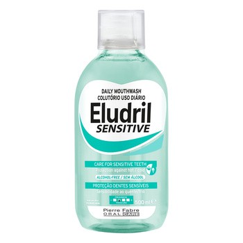 Eludril Sensitive, płyn do płukania jamy ustnej, 500 ml