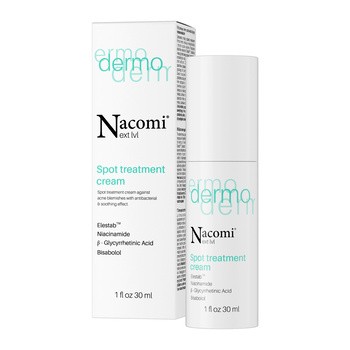 Nacomi Next LVL Dermo, krem punktowy przeciw niedoskonałościom, 30 ml