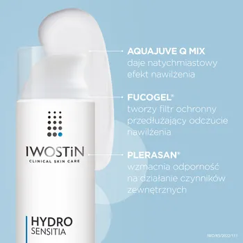 Iwostin Hydro Sensitia, krem, aktywator nawilżenia, 50 ml