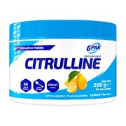 6PAK Citrulline, smak lemon (cytryna), proszek, 200 g