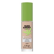 Bell HYPOAllergenic Nude&Moist Make-Up, fluid nawilżająco - odżywczy 04, 30 g