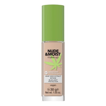 Bell HYPOAllergenic Nude&Moist Make-Up, fluid nawilżająco - odżywczy 04, 30 g