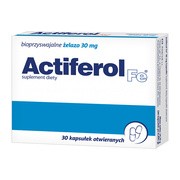 Actiferol Fe, 30 mg, kapsułki otwierane, 30 szt.