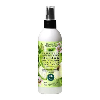 Barwa Naturalna, odżywka octowa ekspresowa, do włosów suchych i matowych, 200 ml