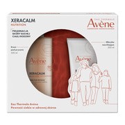 Zestaw Avene Eau Thermale Xera Calm Nutrition, mleczko nawilżające, 200 ml + żel pod prysznic, 500 ml