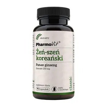Pharmovit Żeń-szeń koreański, kapsułki, 90 szt.