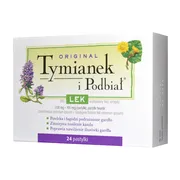 Original Tymianek i Podbiał, pastylki twarde, 24 szt.