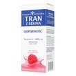 Tran z rekina, odporność, syrop o smaku malinowym, 250 ml