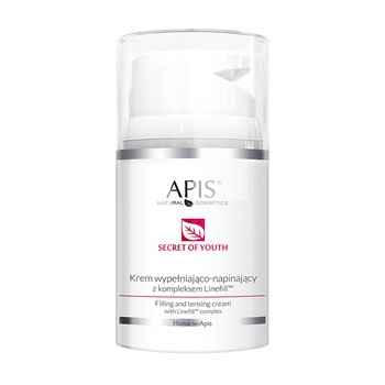 Apis Sekret Młodości, krem wypełniająco-napinający z kompleksem Linefill™, 50 ml