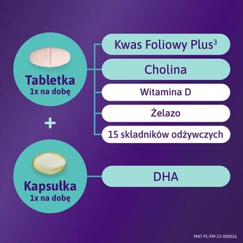 Femibion 3 Karmienie piersią, tabletki powlekane + kapsułki miękkie, 56 szt. + 56 szt.