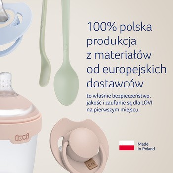 Canpol Lovi Mammafeel, smoczek dynamiczny do karmienia, 0 m+, 1 szt.