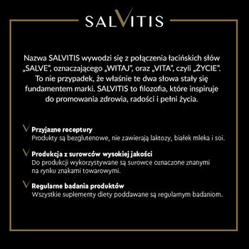 Salvitis Vit B Complex (Witamina B kompleks), tabletki powlekane, 60 szt.