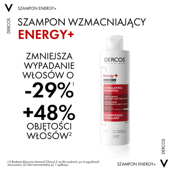 Vichy Dercos, szampon wzmacniający Energy+, 400 ml