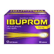 Ibuprom, 200 mg, tabletki powlekane, 50 szt.