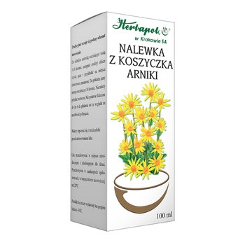 Nalewka z Koszyczka Arniki, 100 ml (Herbapol Kraków)