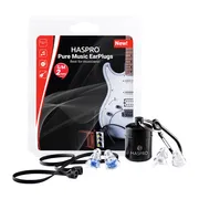Haspro Pure Music Universal, zatyczki do uszu, niebieskie, 2 pary