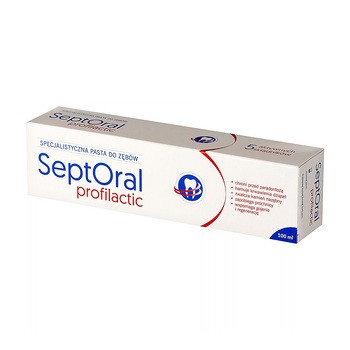 SeptOral profilactic, specjalistyczna pasta do zębów, 100 ml
