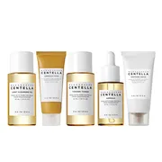 Skin1004 Madagascar Centella Travel Kit, podróżny zestaw kosmetyków do pielęgnacji twarzy, 5 szt.