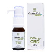 CannabiGold Terpenes+, 1500 mg CBD, krople, 12 ml