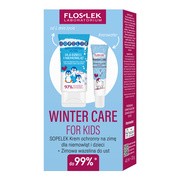 Zestaw Flos-lek Winter Care For Kids, Sopelek, krem ochronny dla dzieci i niemowląt, 40 ml + zimowa wazelina do ust, 10 g