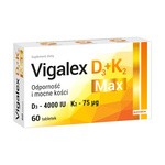 Vigalex D3+K2 Max, tabletki, 60 szt.
