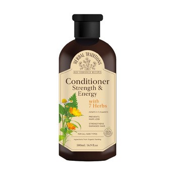 Herbal Traditions, odżywka do włosów z 7 ziołami, 500 ml