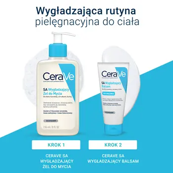 CeraVe SA, wygładzający żel do mycia, 236 ml