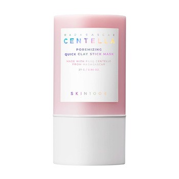 Skin1004 Madagascar Centella Poremizing Quick Clay Stick Mask, maska w sztyfcie z glinką, 27 g