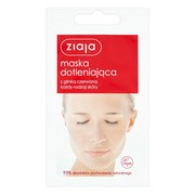 Ziaja, maska dotleniająca z glinką czerwoną, 7 ml (saszetka)