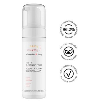 Eeny Meeny Ultrasensitive+Beauty, puszysta pianka oczyszczająca, 150 ml